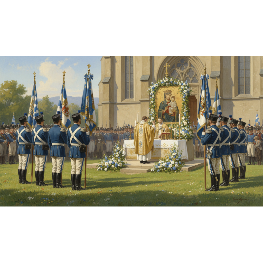 Festmesse Patrona Bavariae der Bürger und Landwehren in Bayern